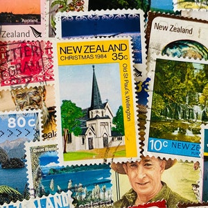 Sellos postales de Nueva Zelanda