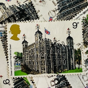 Sellos postales de Gran Bretaña/Arquitectura británica, edificios históricos/Torre de Londres/1978