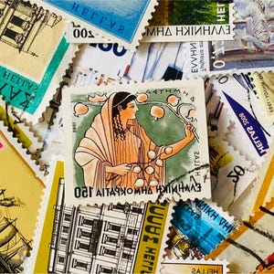 Sellos postales de Grecia