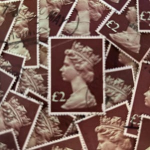 Great Britain Large Postage Stamps/1977 Machin/Purple Brown/2.00