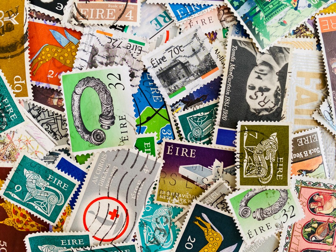 Ireland Postage Stamps Etsy