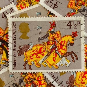 Sellos postales de Gran Bretaña/Robert the Bruce/1974
