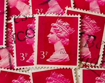Great Britain Postage Stamps/Bright Magenta/1980 Machin/3p