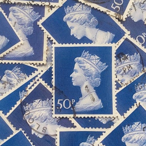 Great Britain Large Postage Stamps/1970 Machin/Ultramarine/50p