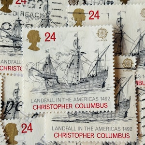 Great Britain Postage Stamps/Europa, International Events/Santa Maria (500th Anniversary of Discovery of America by Columbus/1992