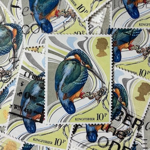 Great Britain Postage Stamps/Centenary of Wild Bird Protection Act/Common Kingfisher/1980