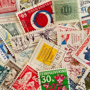 Sellos postales de la República Checa