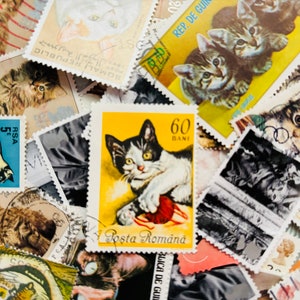 Gatos - Paquetes de sellos postales