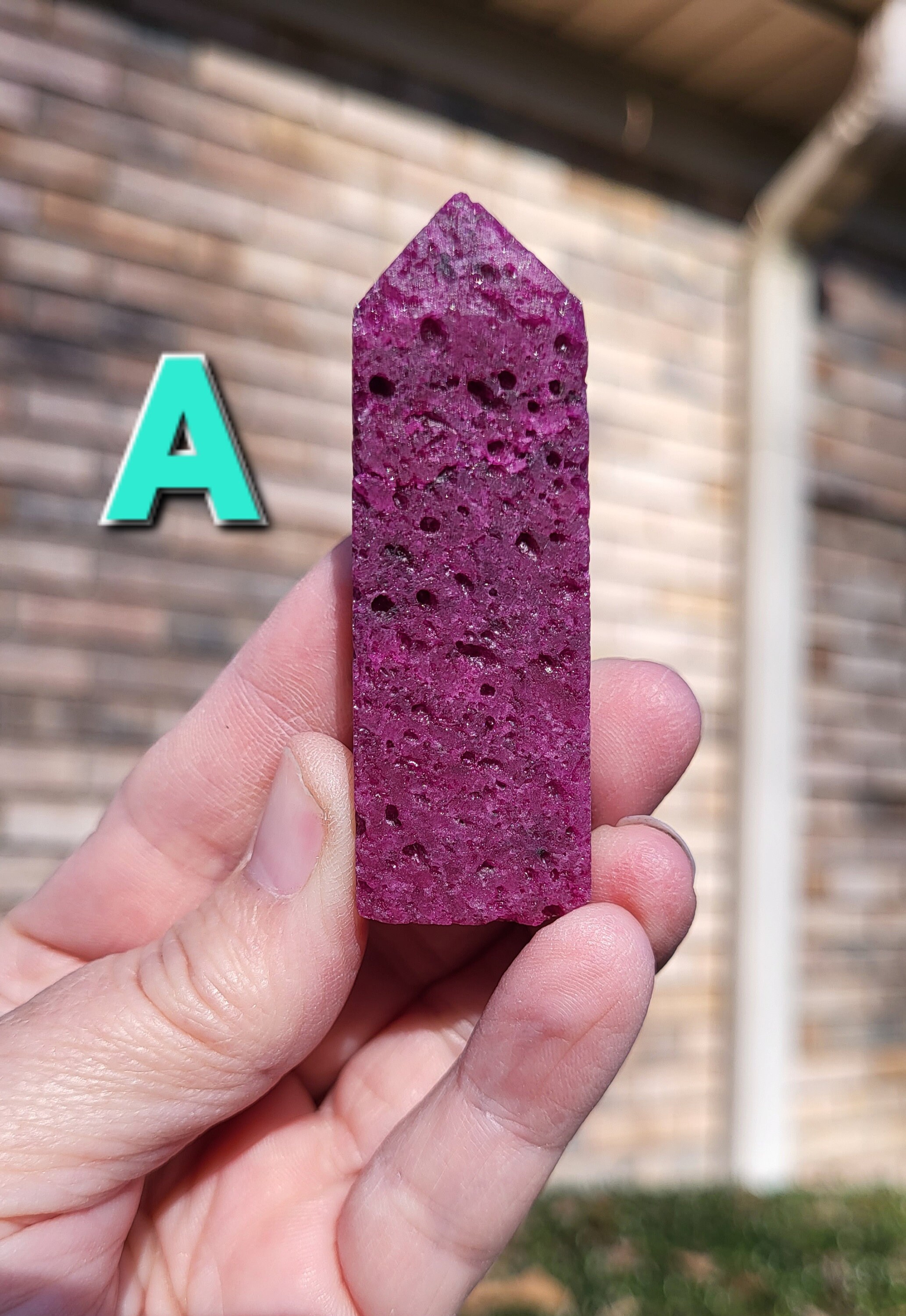 Ruby Points UV Reactive High Quality Ruby Tower - Etsy