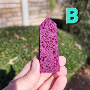 Ruby points UV reactive High Quality Ruby tower