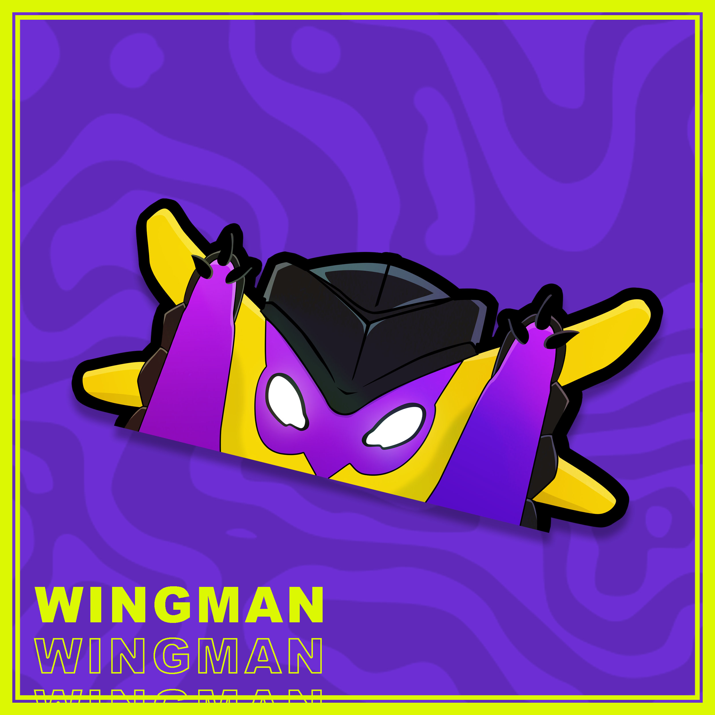 Gekko Wingman Holographic Peeker Sticker Valorant Etsy
