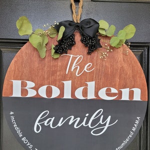 Door sign
