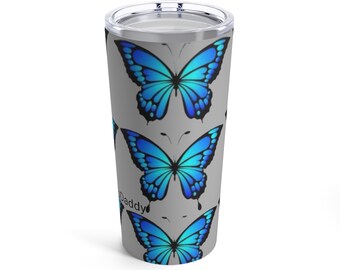 Tumbler 20oz butterfly gift
