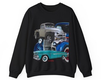 Truck lowrider classic gift Unisex Heavy Blend™ Crewneck Sweatshirt