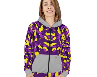 Hoodie Unisex Zip Hoodie (AOP) camo gift