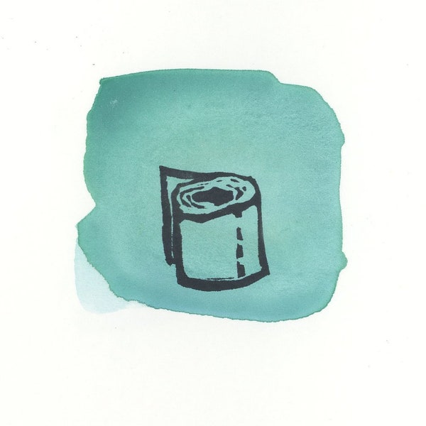 Toilet Paper Stamp Etsy
