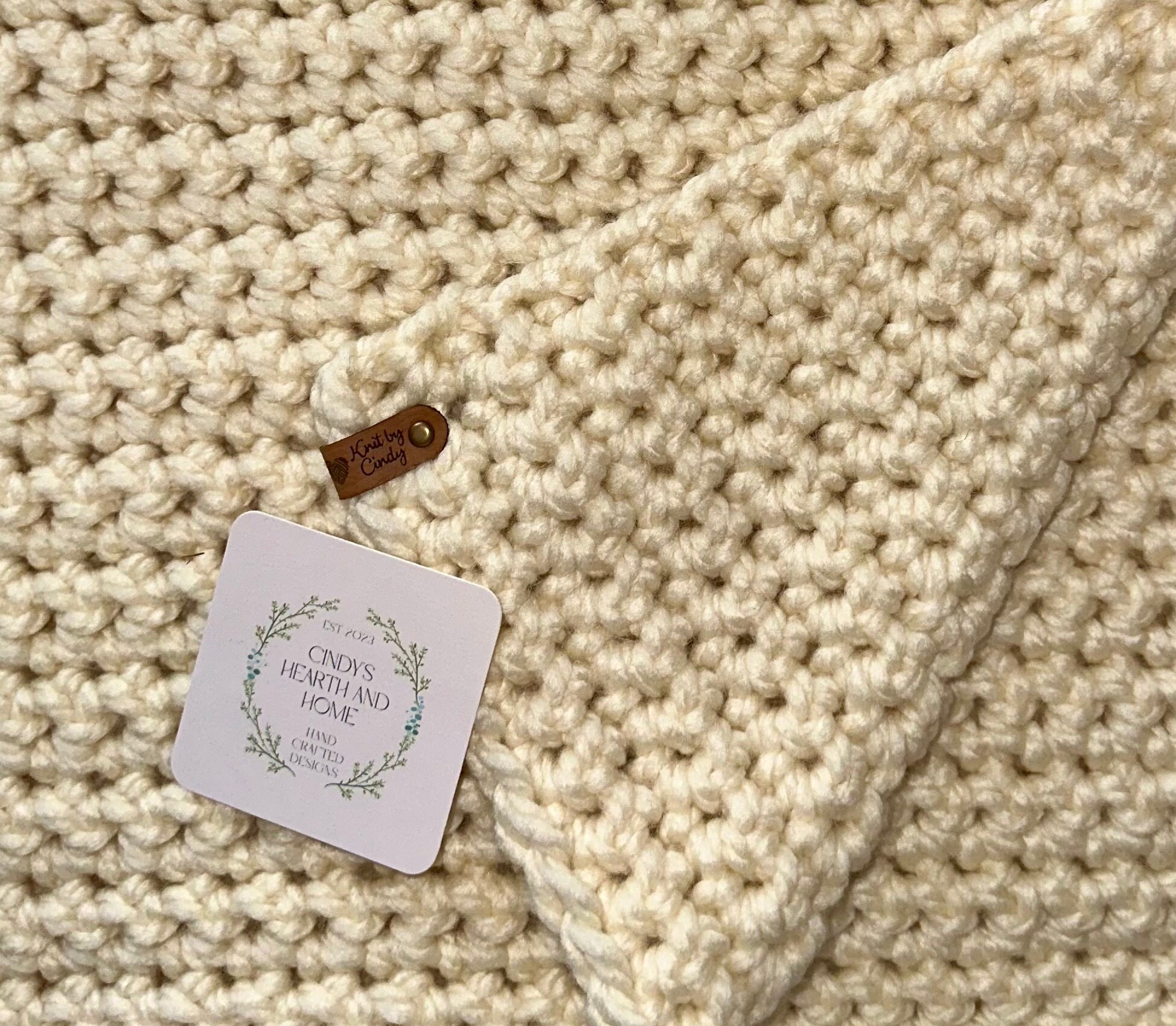 Handmade Crocheted Blanket Etsy