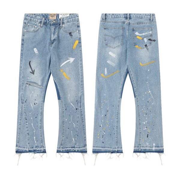 Splatter Paint Jeans - Etsy