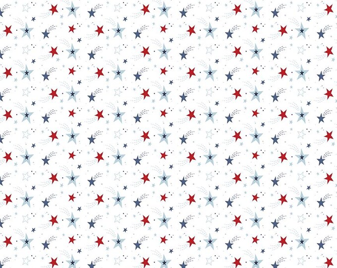 Stars and Stripes Forever Quilt Fabric by Riley Blake Designs ...