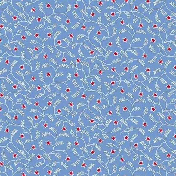 Stars and Stripes Quilt Fabric by Andover Fabrics : A-567-B