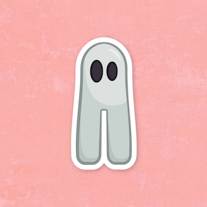 Chibi Fresno Nightcrawler Sticker, Cryptids Sticker, Cute Spooky Sticker