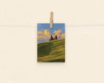 Beautiful Sunny Field Print, Nature Art Landscape, Grass Field Landscape Photo