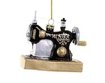 Antique Sewing Machine Ornament