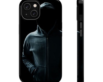 Black Hoodie Hacker MagSafe Tough Phone Case