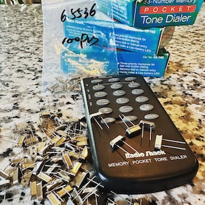 Vintage Phreaking Red Box - Radio Shack Taschen-Tonwähler (Modell 43-146) New Old Stock, seltenes Nachrichtengerät