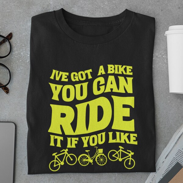 I've Got A Bike You Can Ride It If You Like - Unisex T-Shirt Pink Floyd Syd Barrett