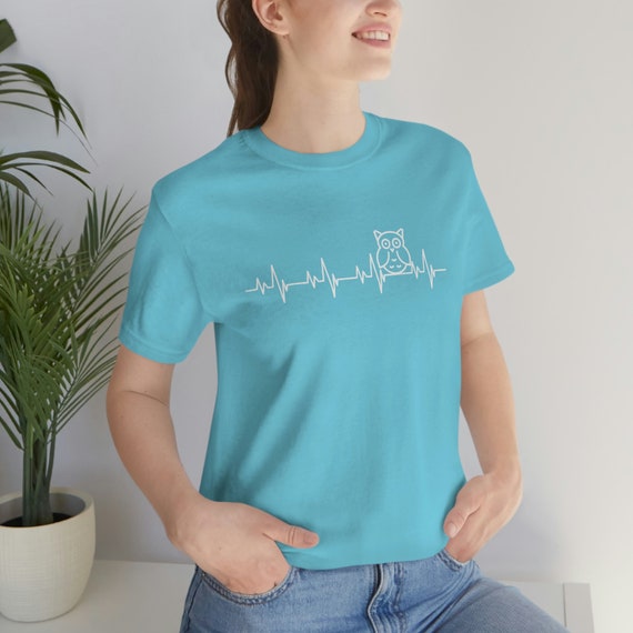 Heartbeat Owl T-Shirt Heartbeat Owl T-Shirt