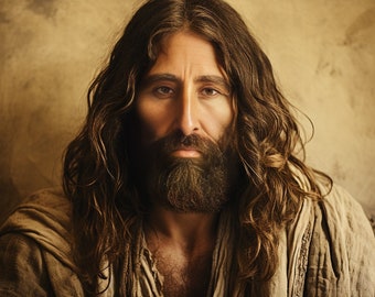 The Real Jesus: Capturing Authentizität in sorgfältigen Details Poster