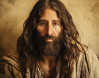 The Real Jesus: Capturing Authenticity in Meticulous Detail Poster