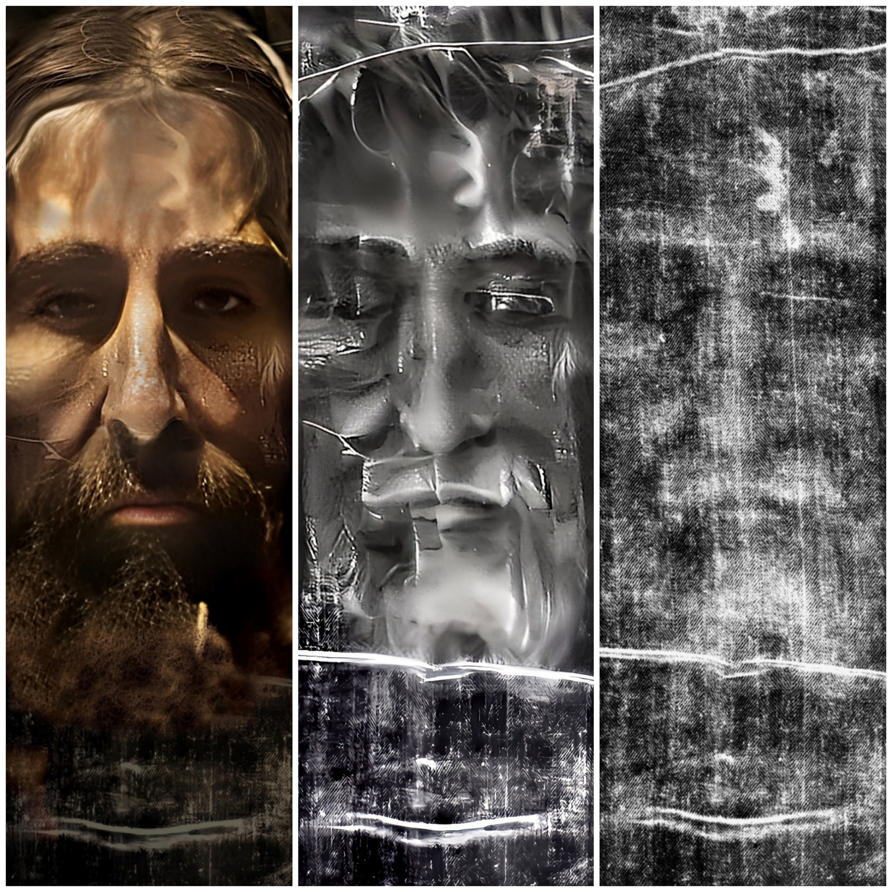 Divine Fusion: Shroud of Turin Unveiled With AI and Mercy - Etsy