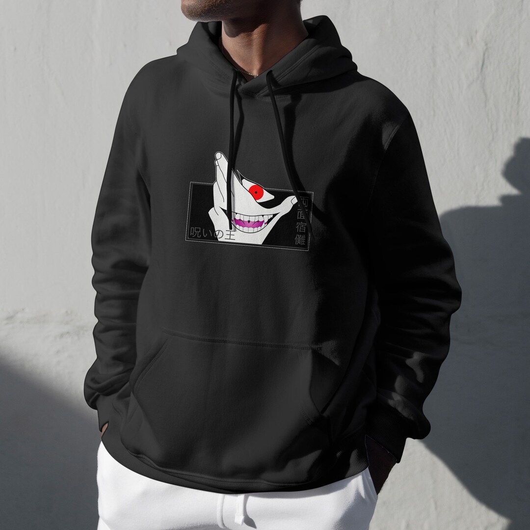 Sweat à Capuche Anime Jujutsu Kaisen 3D - Cosplay JJK - Matière Douce - Design Novelty