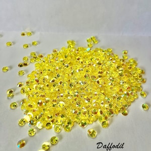 Transparent / Translucent  Jelly Rhinestones 1000pcs - 5MM and 4MM sizes- Non-Hotfix flatback Resin AB - SS20, and SS16