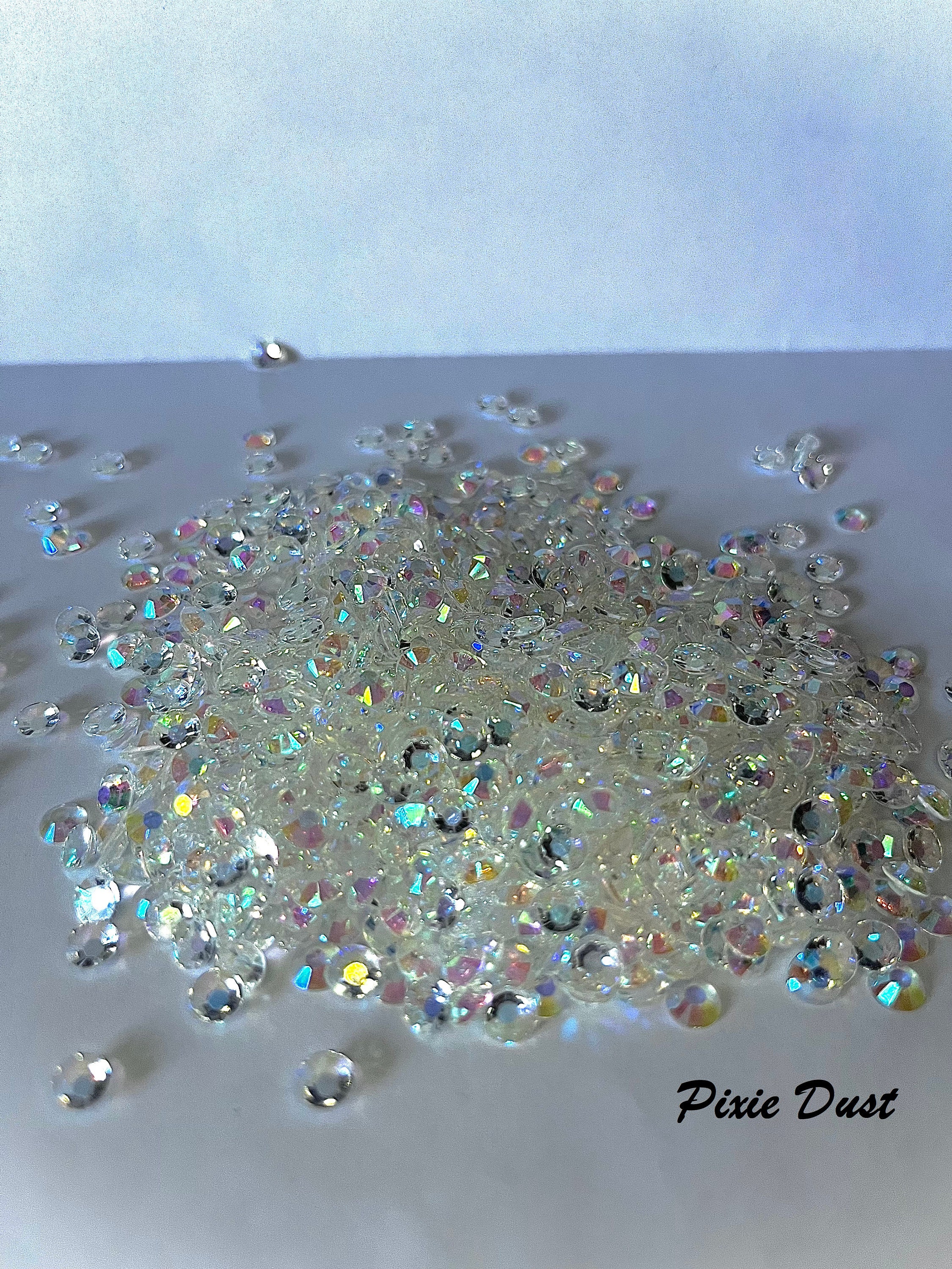 1,500ct Sweet Peach AB Rhinestones With Silver Back Non Hotfix