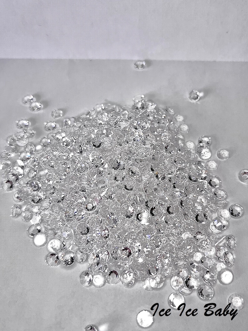 Transparent / Translucent Jelly Rhinestones 1000pcs - 5MM, 4MM and 3MM ...
