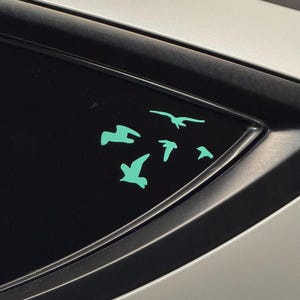 Seagulls Car Vinyl Decal | Sticker | Car Sticker