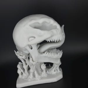 Venom Skull, Venom, 3D Printed Venom Skull, 3D Printed, 3D Printed Venom, Venom 3D Printed, Resin 3D Printed Venom, 3D Printed Resin, Resin