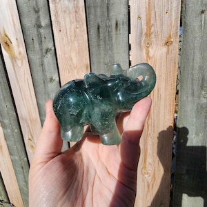 Fluorite Elephant
