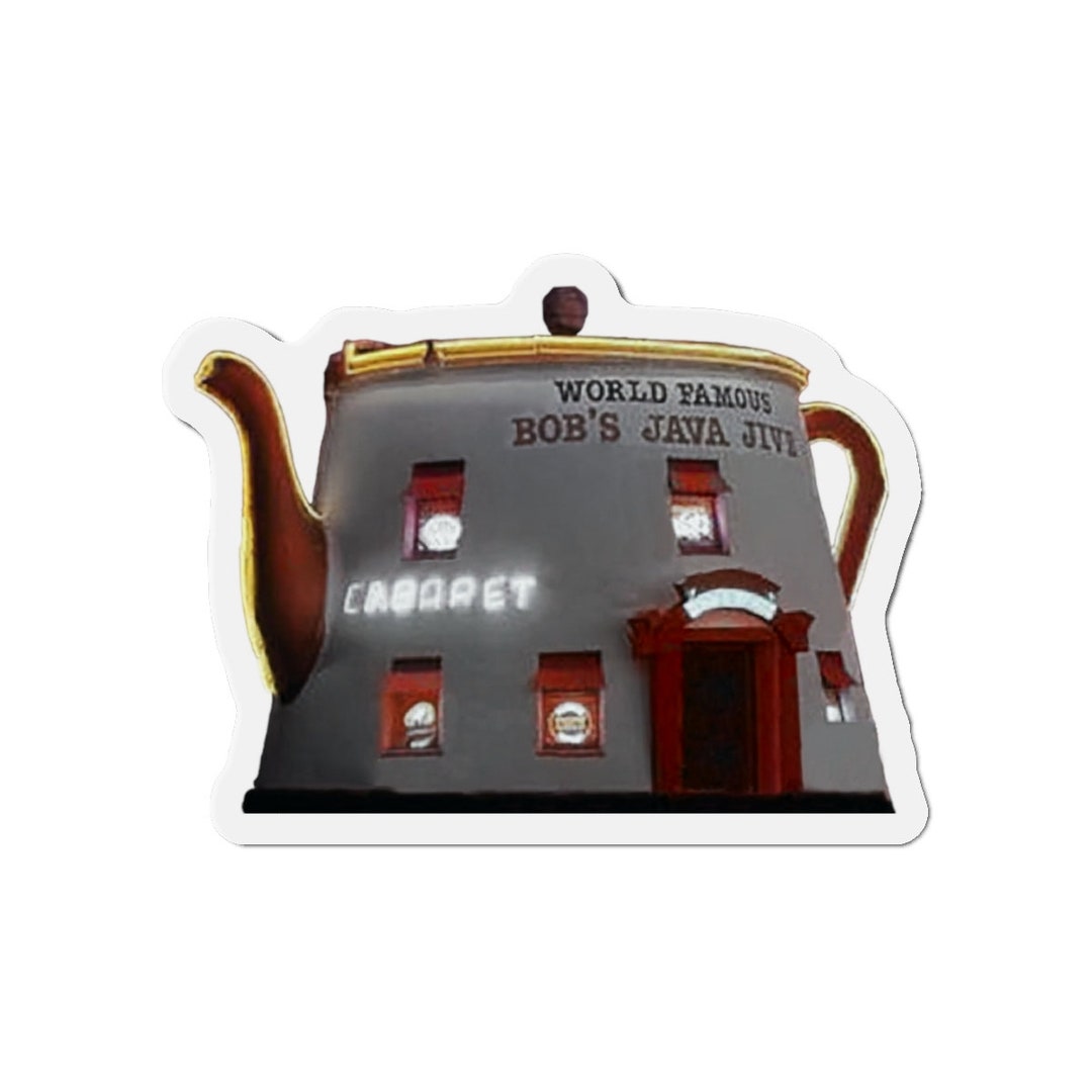 Bob's Java Jive Vintage Diecut 2 in Western Washington