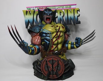 WOLVERINE BUST STL File
