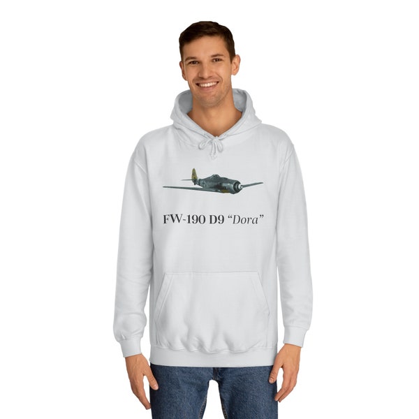 Focke-Wulf FW-190 Printed Hoodie, WW2 Hoodie, German Aircraft, German Engineering, Messerschmitt, Aircraft Hoodie, Soldier, Weapon Hoodie