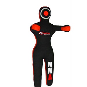 70” Grappling MMA Punching Dummy Wrestling BJJ Judo Karate Throwing Self Defense - UNFILLED