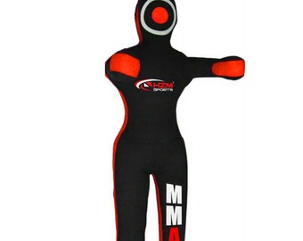 70” Grappling MMA Punching Dummy Wrestling BJJ Judo Karate Throwing Self Defense - UNFILLED