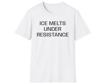 Resist ICE T-Shirt: Human Rights Activism Tee