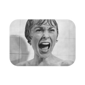 Psycho Bath Mat Horror Movie Decor