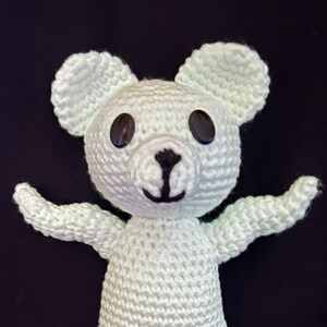 Handmade Crochet Halloween Teddy Bear
