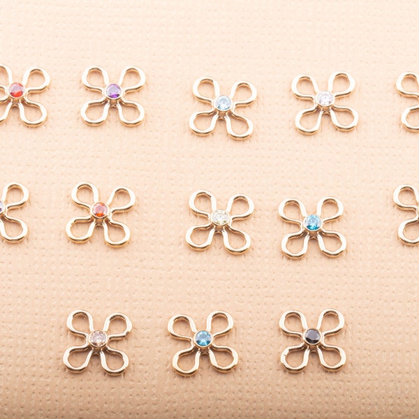 Gold Filled Permanent Jewelry Charms Etsy